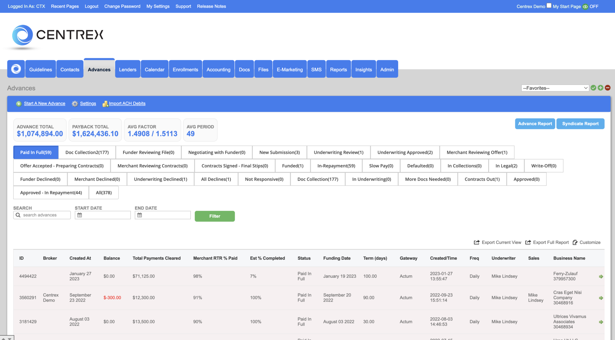Centrex Software | Contact and Deal Management with Centrex Software