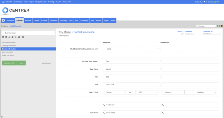 Merchant Cash Advance MCA CRM Software | Centrex