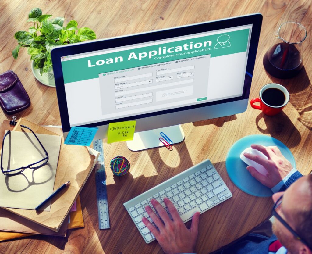 Loan application form